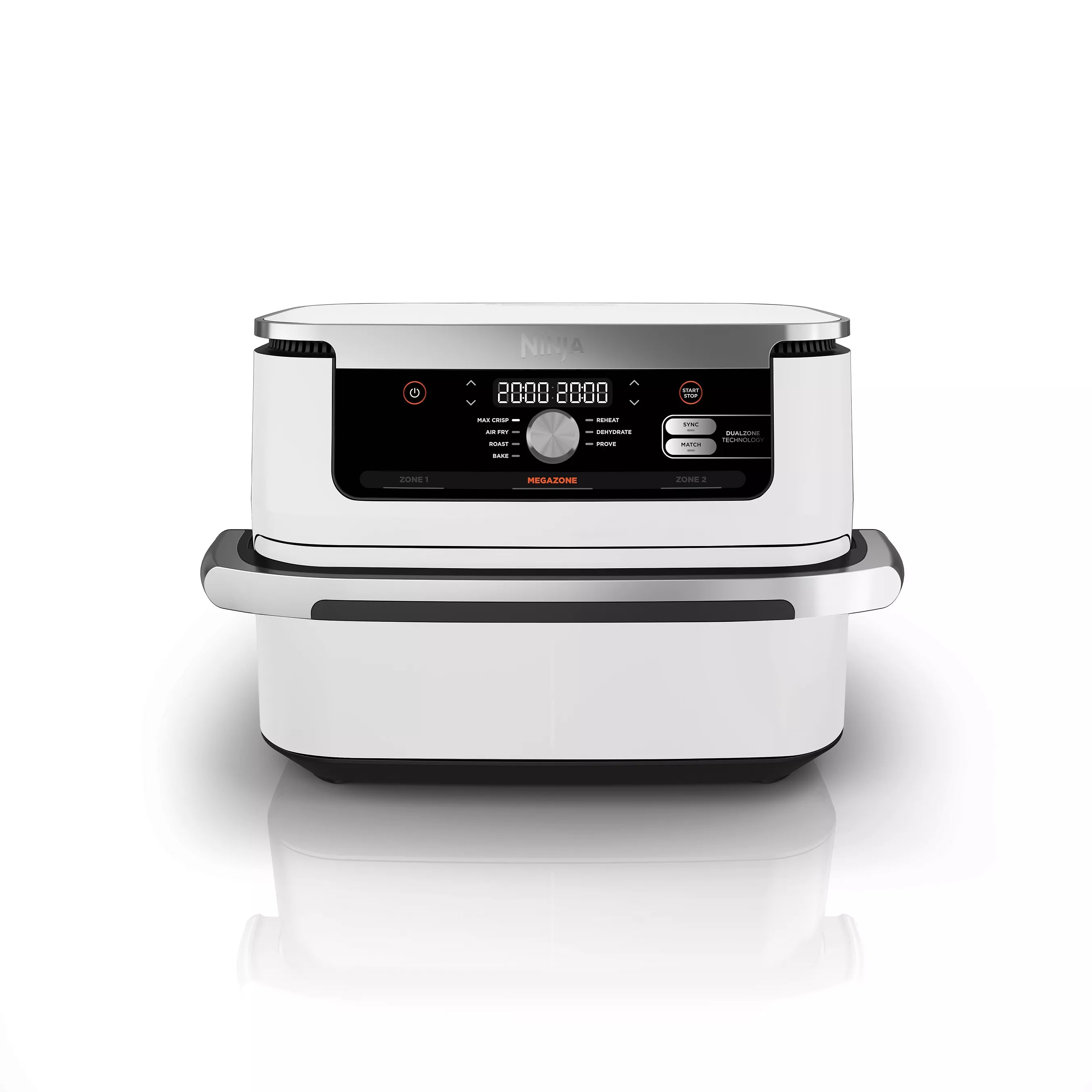 AirFryer Ninja 10,4L Foodi FLEX Blanc 7-en-1 AF500EUWH