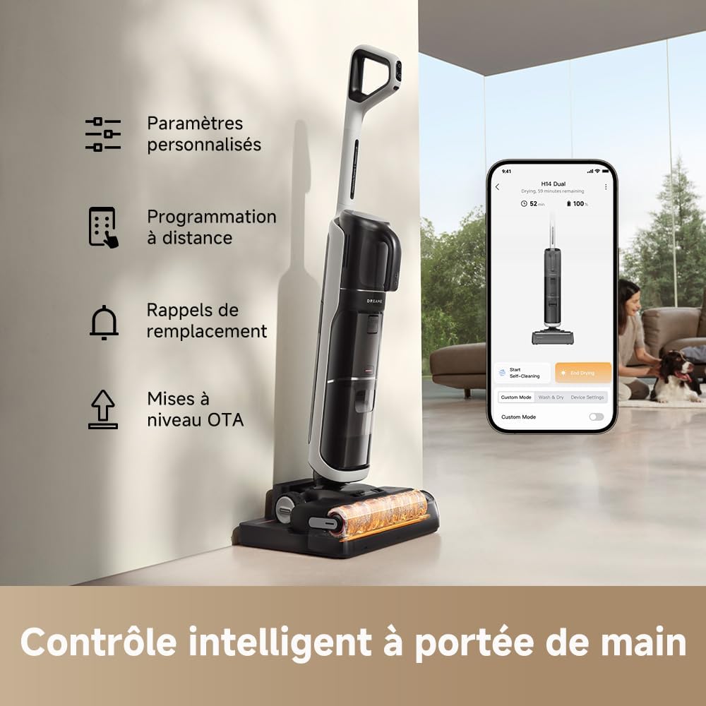 Dreame H14 Dual 5-en-1 Aspirateur Laveur ( 15 MILLION 7000 )