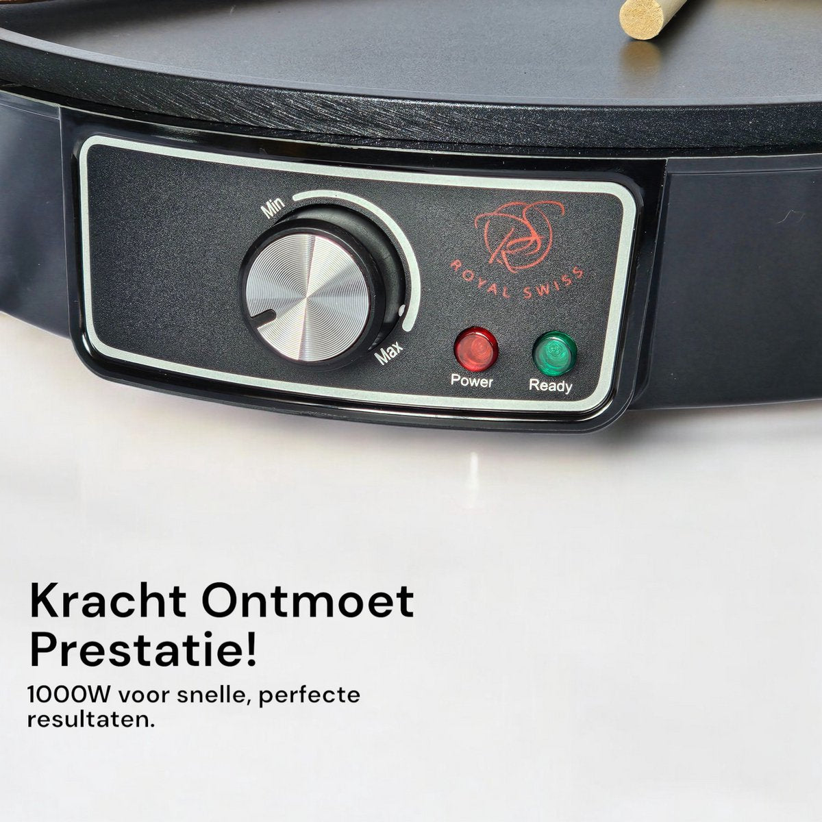 Crêpière Électrique Royal Swiss 30cm - 1000W