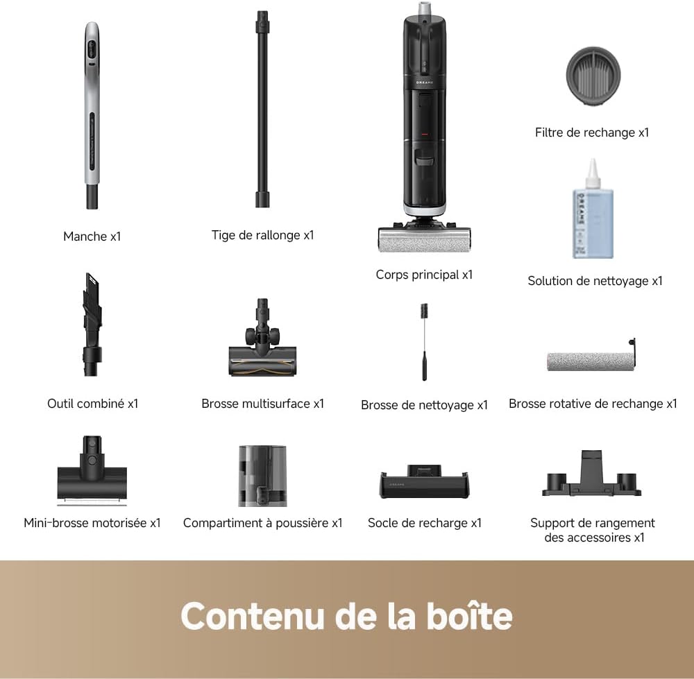 Dreame H14 Dual 5-en-1 Aspirateur Laveur ( 15 MILLION 7000 )