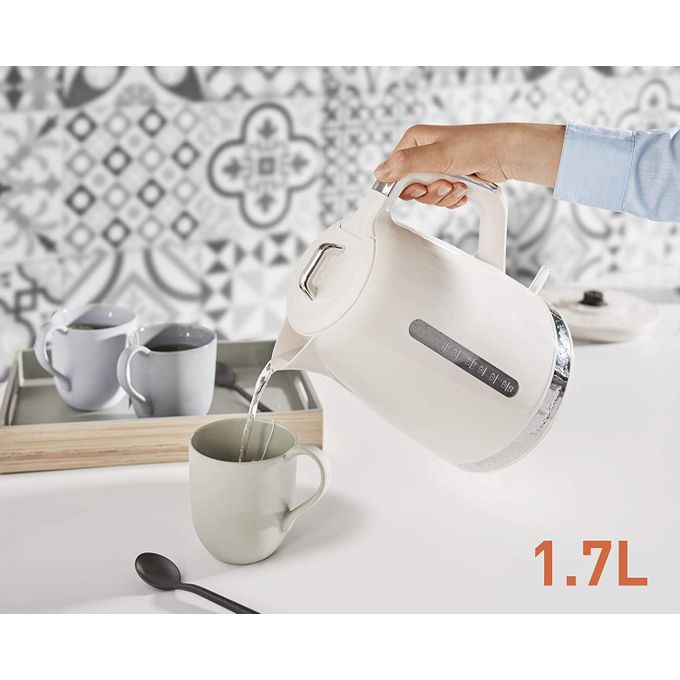 Bouilloire Moulinex Soleil Blanc 1.7L 2400W By320A10