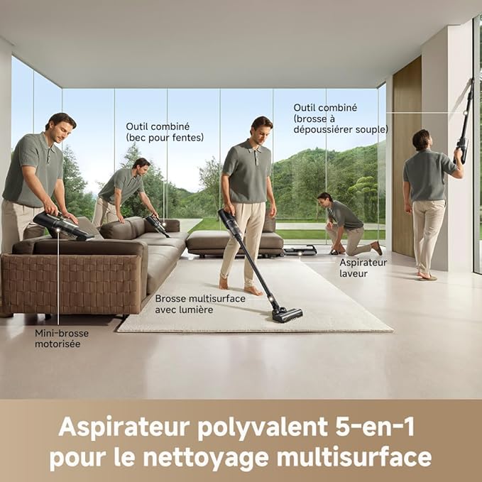 Dreame H14 Dual 5-en-1 Aspirateur Laveur ( 15 MILLION 7000 )
