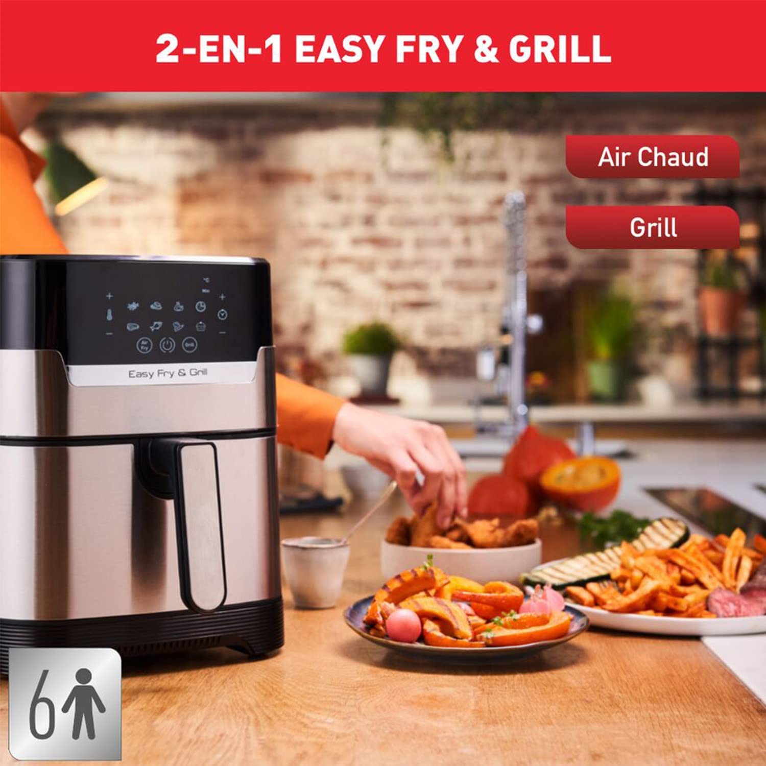 Airfryer Moulinex 4.2L DIGITAL EZ505D10