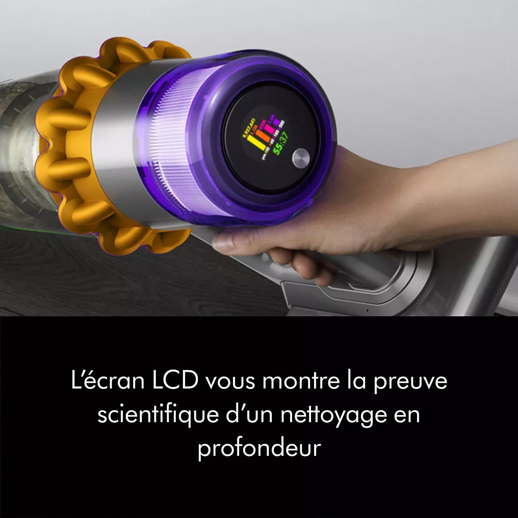 Aspirateur laveur Dyson V15s detect submarine