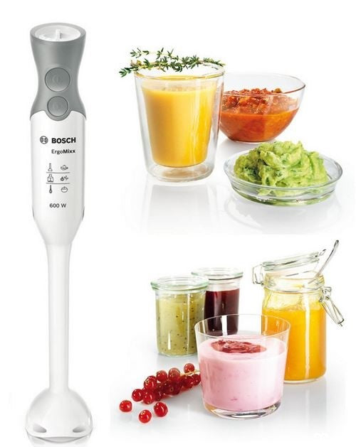 BRAS MIXEUR BOSCH 600W /12VITESSE BLANC
