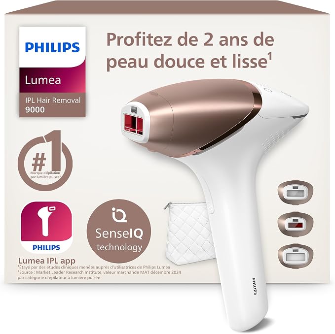 Épilateur à lumière pulsée Philips Lumea série 9000