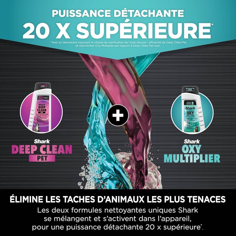 Détacheur Shark StainStriker HairPro Pet PX250EUT