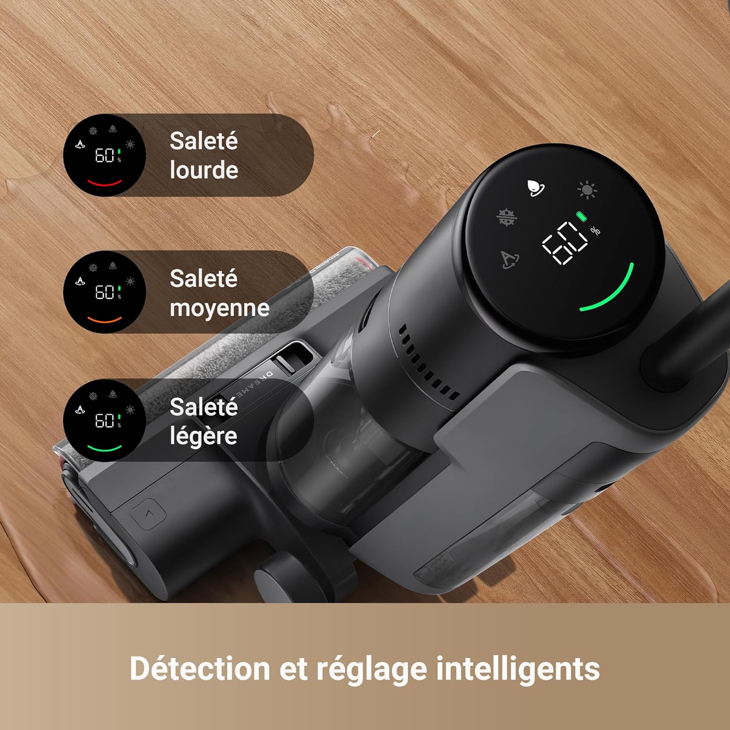 Dreame H12 Pro Ultra Aspirateur Laveur Sec Et Humide