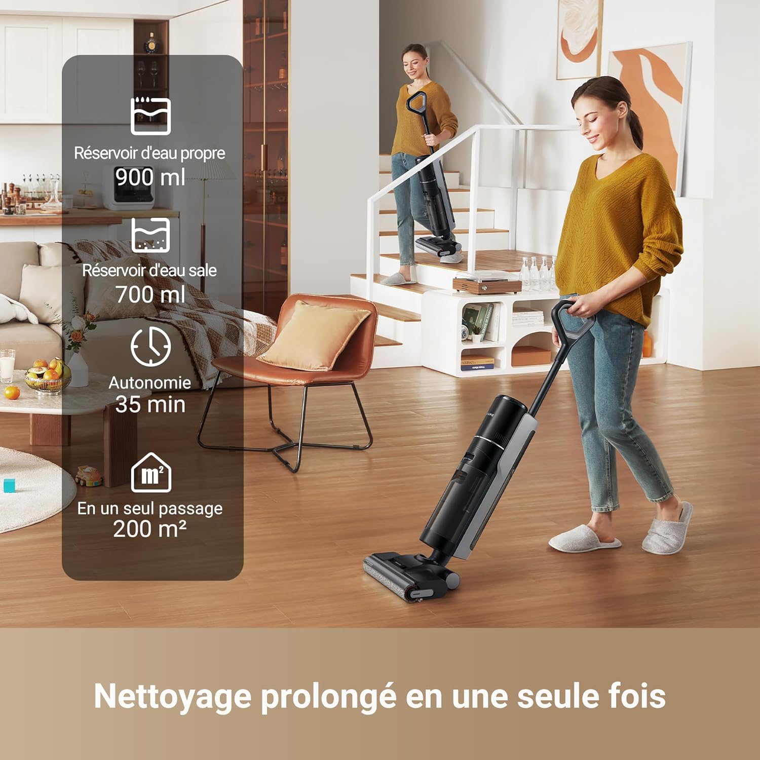 Dreame H12 Pro Ultra Aspirateur Laveur Sec Et Humide