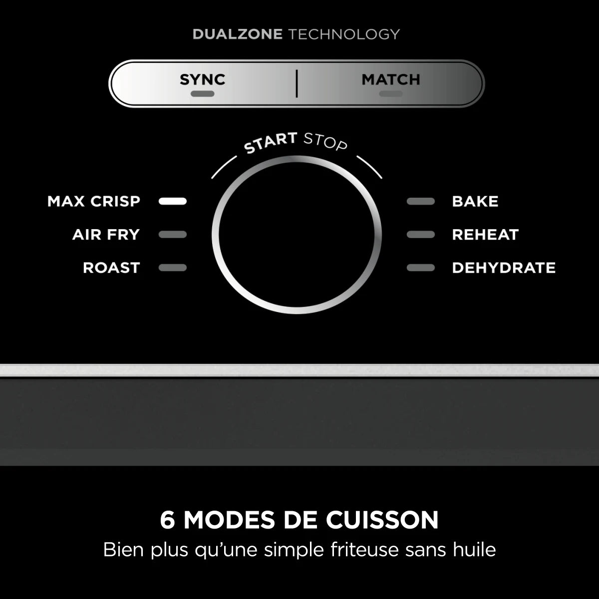 Ninja Airfryer 9,5L Foodi Max Dual Zone AF400EU