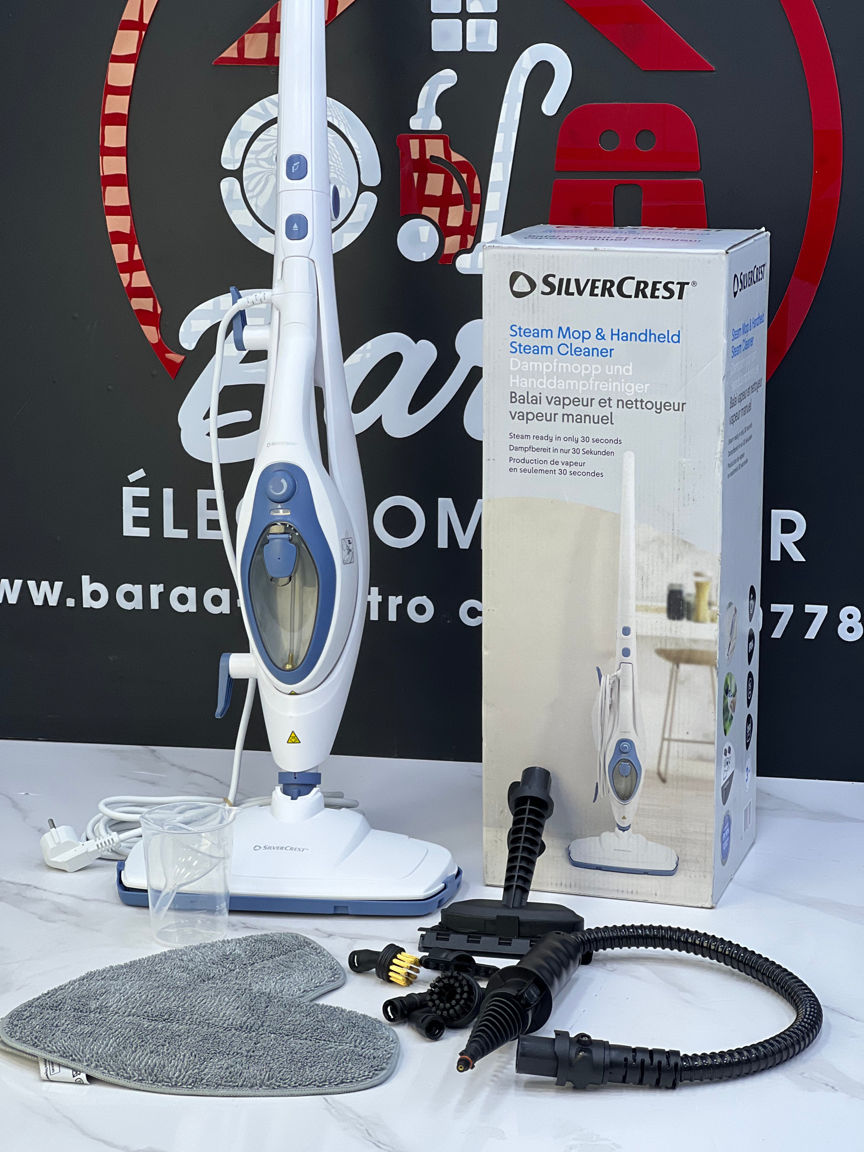 Nettoyeur à vapeur SILVER CREST 2IN1 (1500W)