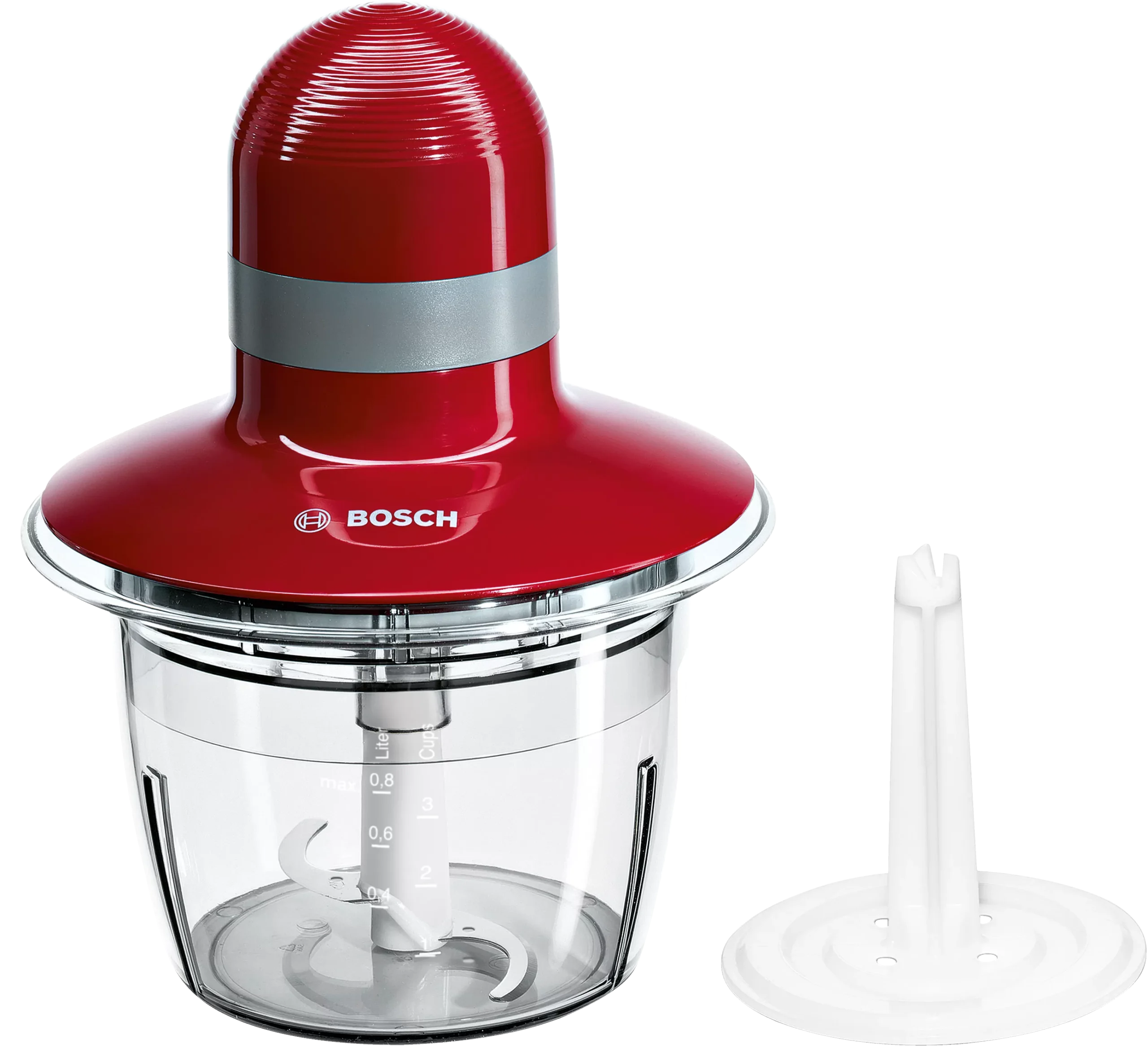 Mini hachoir Bosch 400 W Rouge, Gris