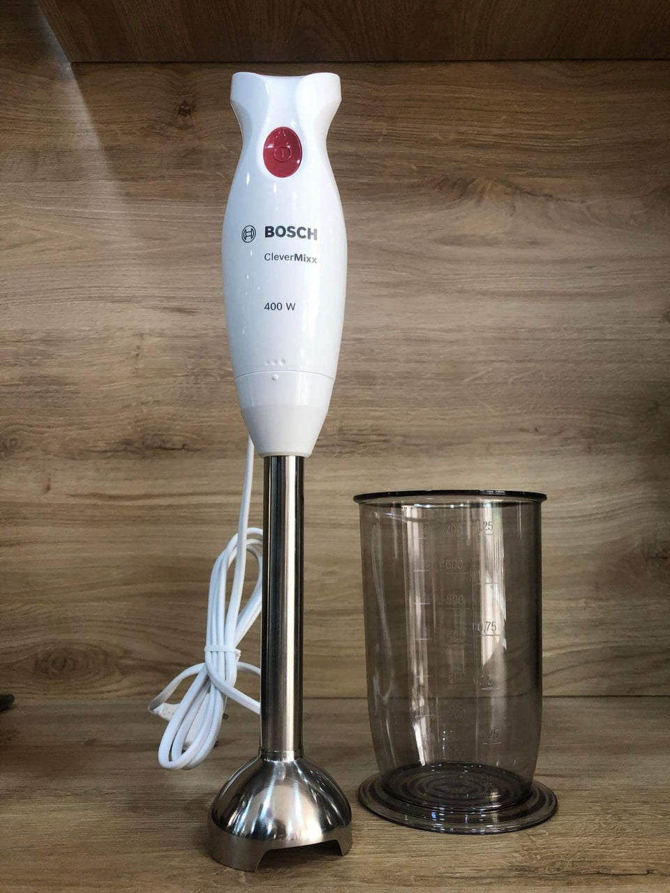 Bras Mixeur Bosch 400W -Msm24100 Clevermixx-Inox