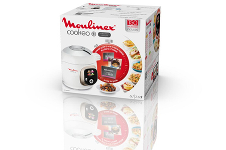 Mijoteur MOULINEX COOKEO+ MULTICUISEUR INTELLIGENT 6 MODES DE CUISSON + 150 RECETTES 6L BLANC CE851A10