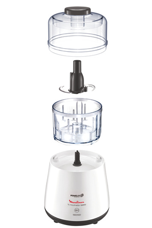 Hachoir MOULINEX LA MOULINETTE 4 EN 1 PUISSANT 1000 W, FACILE À UTILISER, DURABLE DPA110