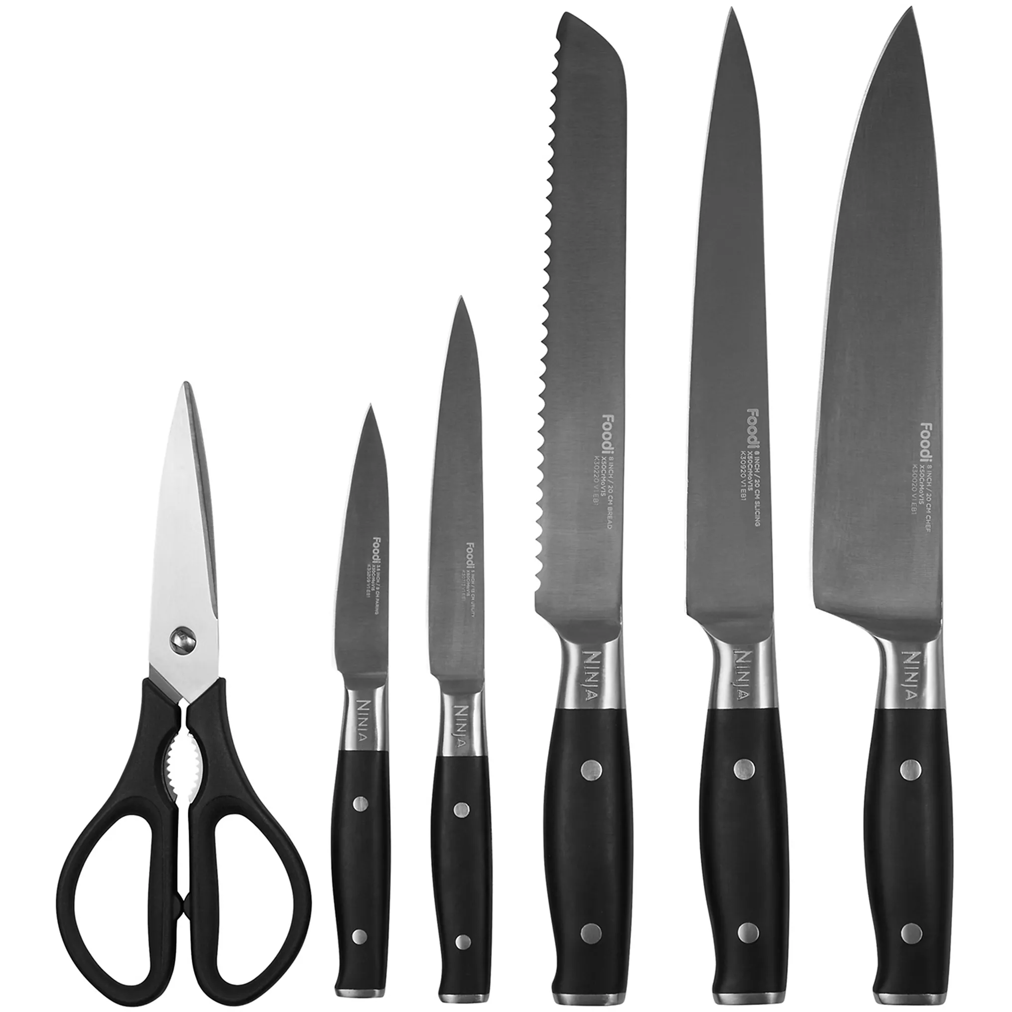 Bloc Couteaux Ninja StaySharp 6Pièces K32006EU