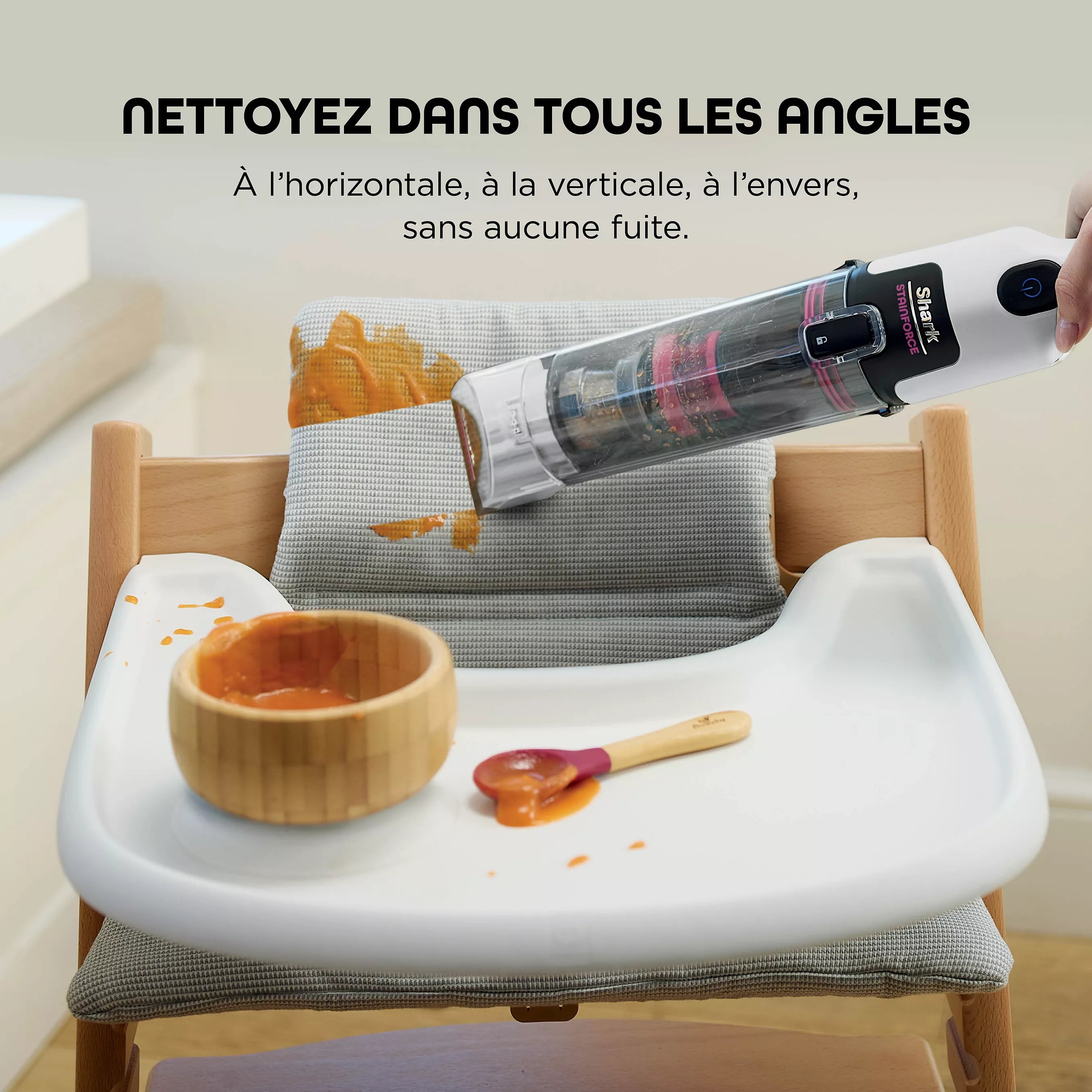 Shampouineuse Shark StainForce sans fil