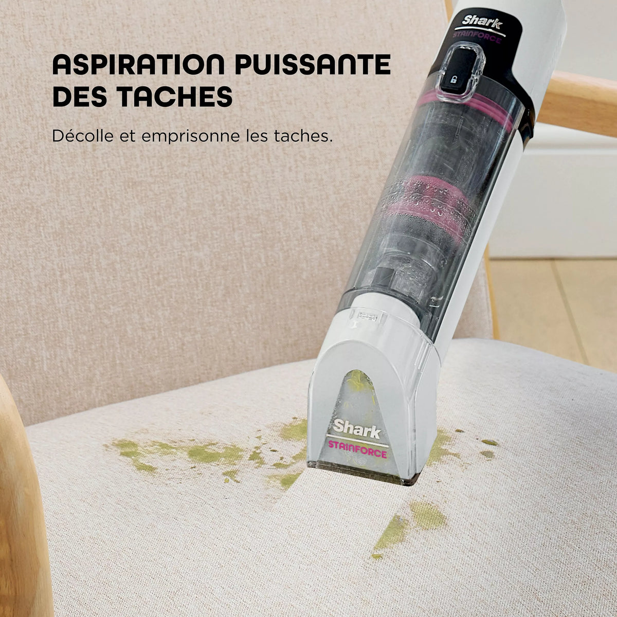 Shampouineuse Shark StainForce sans fil