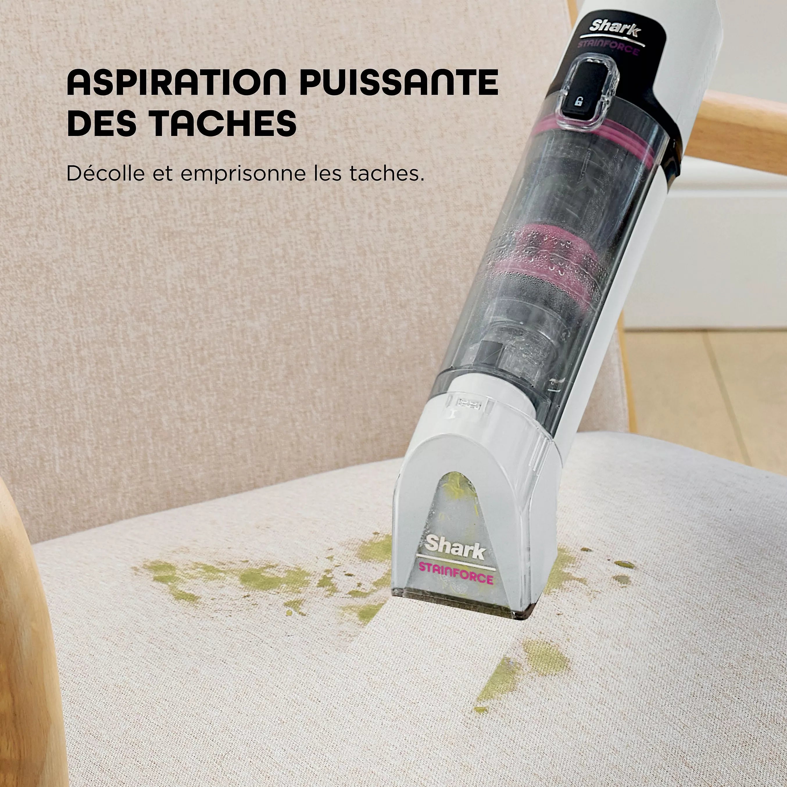Shampouineuse Shark StainForce sans fil