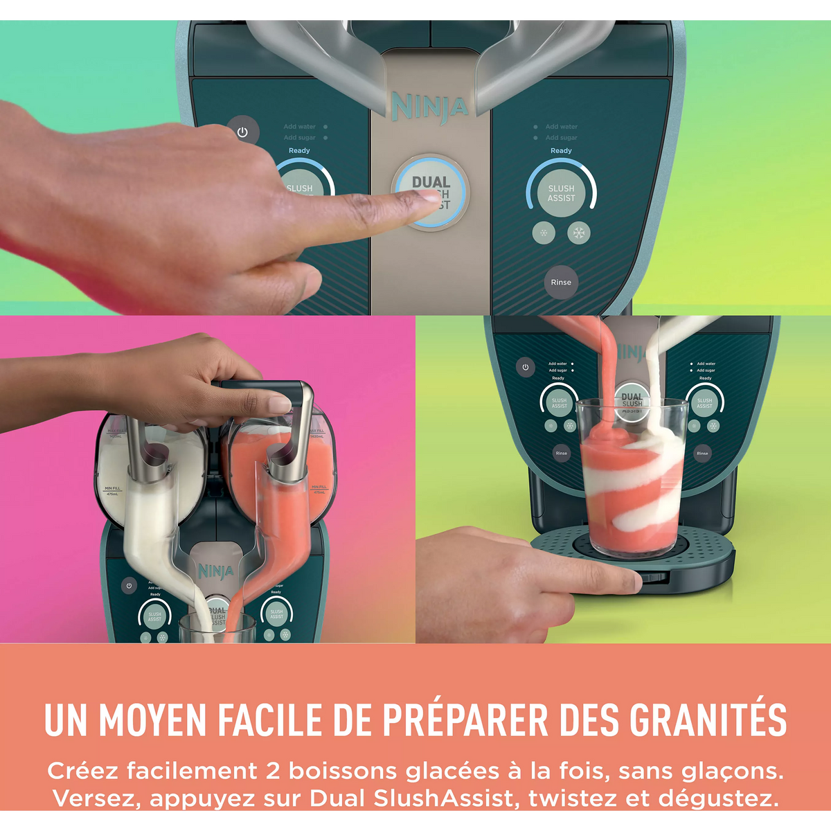 Machine à granités Ninja SLUSHi Twist FS702EUGN