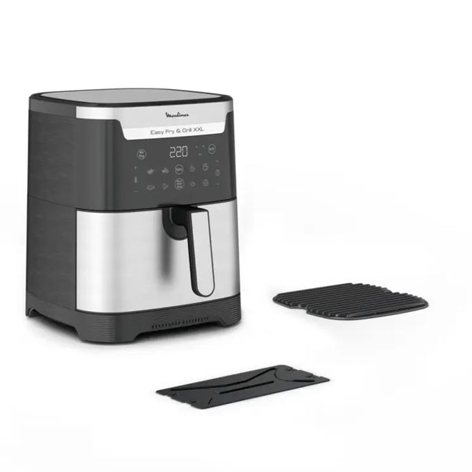 MOULINEX FRITEUSE A AIR SANS HUILE DIGITAL 2-EN-1 XXL 1800W - 6.5L EZ801D10