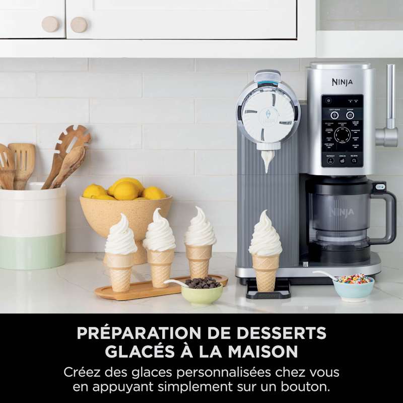 Machine à glace Ninja CREAMi  Swirl 13-en-1  NC701UK ( 10 Million 8000 )