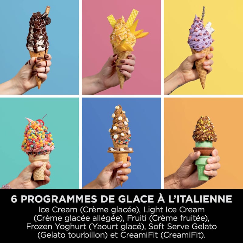 Machine à glace Ninja CREAMi  Swirl 13-en-1  NC701UK ( 10 Million 8000 )