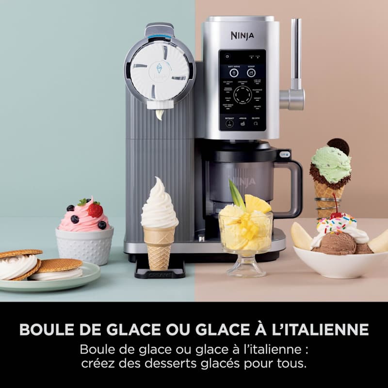 Machine à glace Ninja CREAMi  Swirl 13-en-1  NC701UK ( 10 Million 8000 )