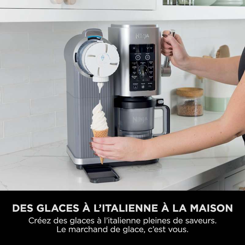 Machine à glace Ninja CREAMi  Swirl 13-en-1  NC701UK ( 10 Million 8000 )