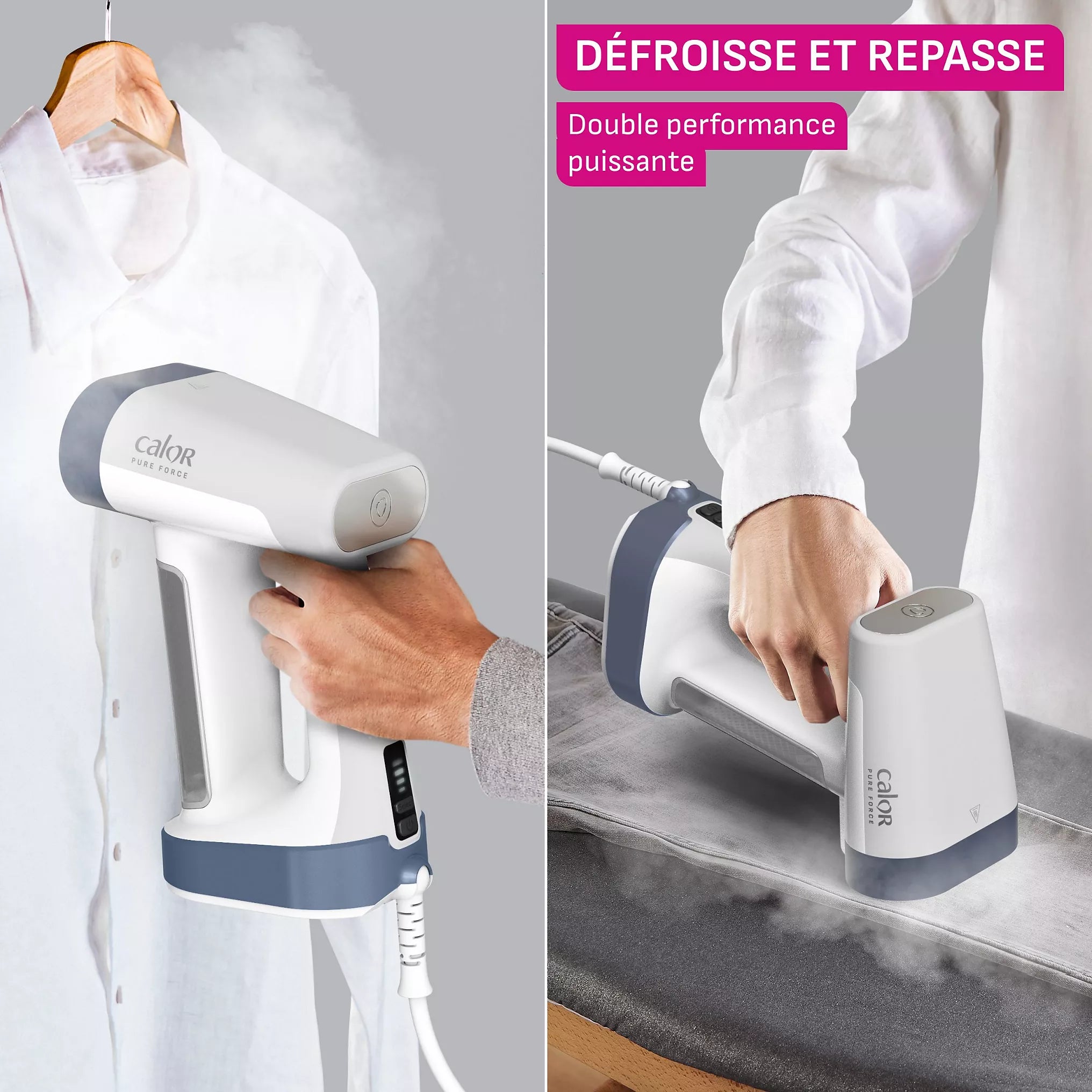 Défroisseur CALOR Pure Force 2en1 DT8722C0