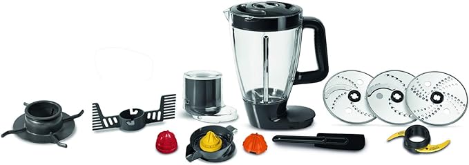 Moulinex DoubleForce Robot multifonction - 1.000W - 10 accessoires