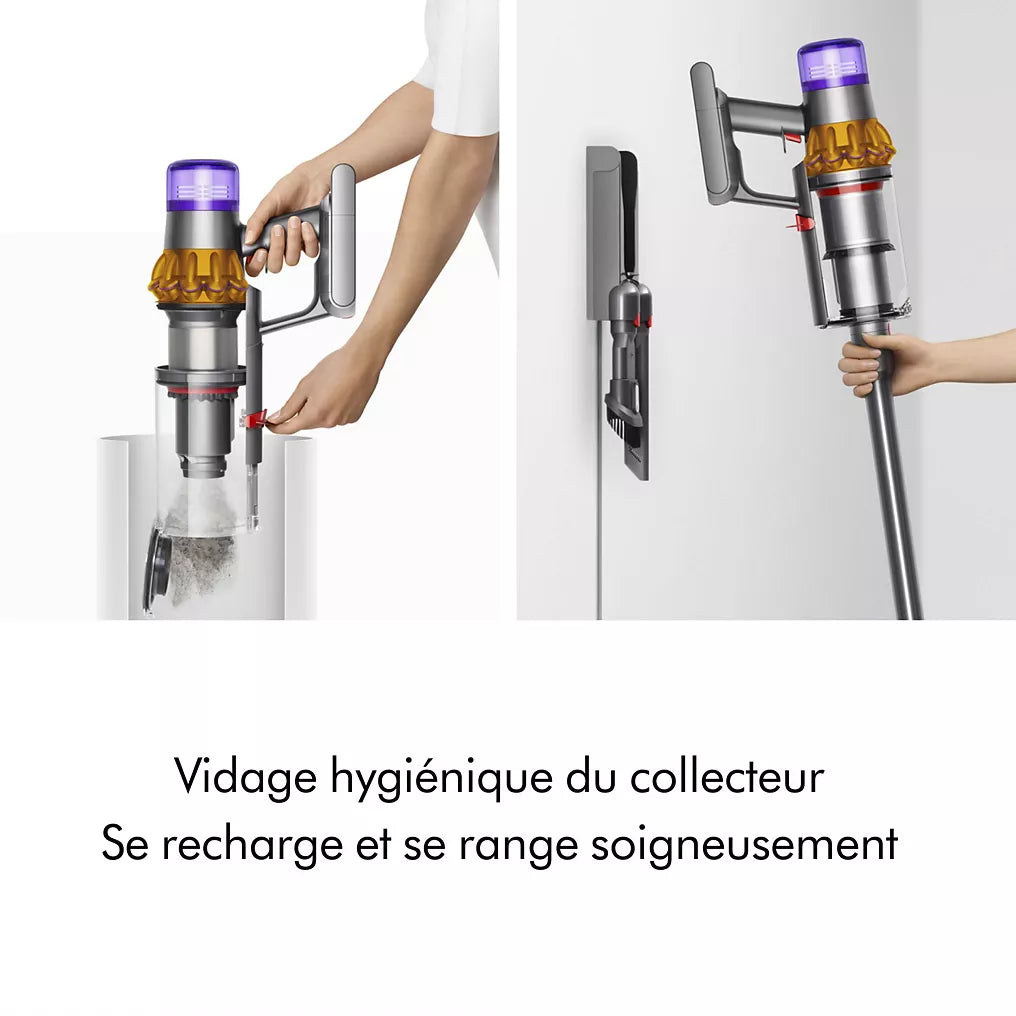 Aspirateur laveur Dyson V15s detect submarine