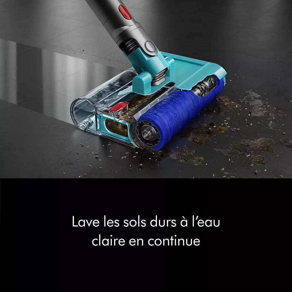 Aspirateur laveur Dyson V15s detect submarine
