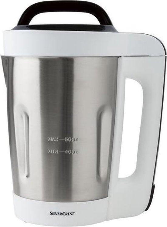 SILVERCREST® Blender avec fonction cuisson - Soup maker - capacité 1,6L - 1000W - Soup maker avec 4 programmes automatiques - acier inoxydable - fonction mixage et maintien au chaud