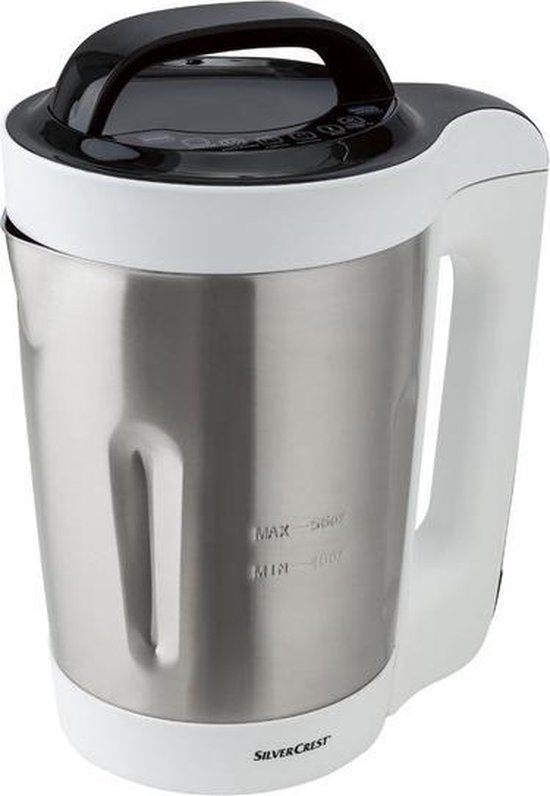 SILVERCREST® Blender avec fonction cuisson - Soup maker - capacité 1,6L - 1000W - Soup maker avec 4 programmes automatiques - acier inoxydable - fonction mixage et maintien au chaud