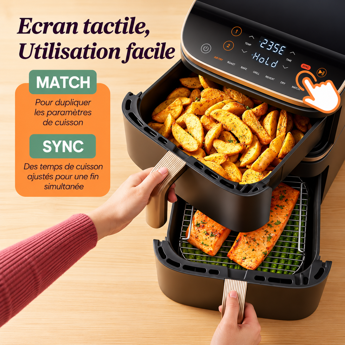 Air fryer Cosori Double Stack 10,8L