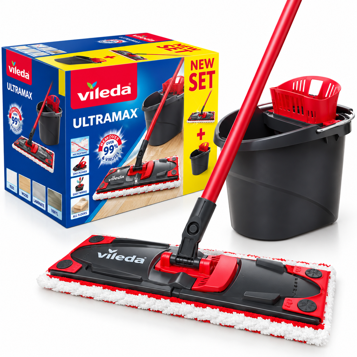 Balai Vileda UltraMax Kit Complet