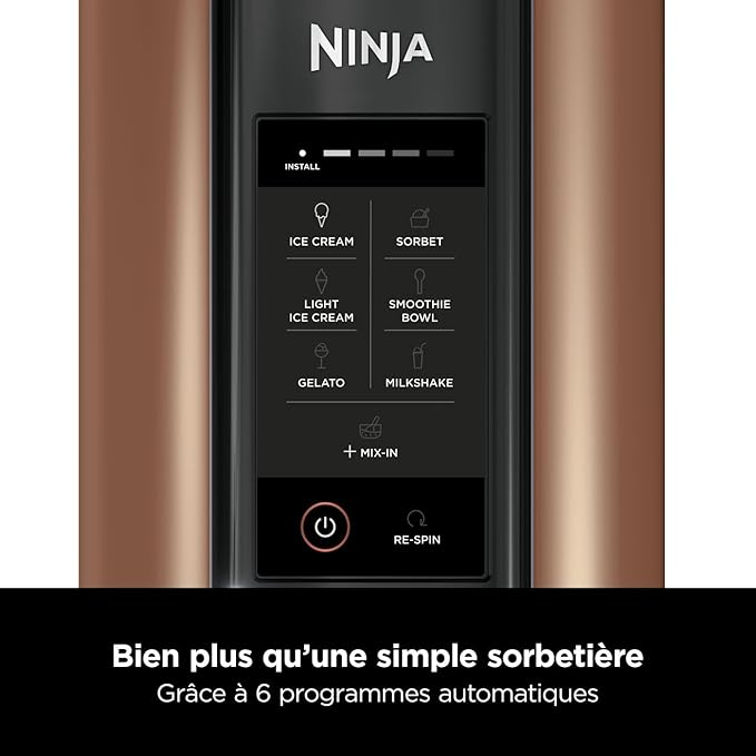 Ninja CREAMi Sorbetière & Fabrique à Desserts NC300EUCP