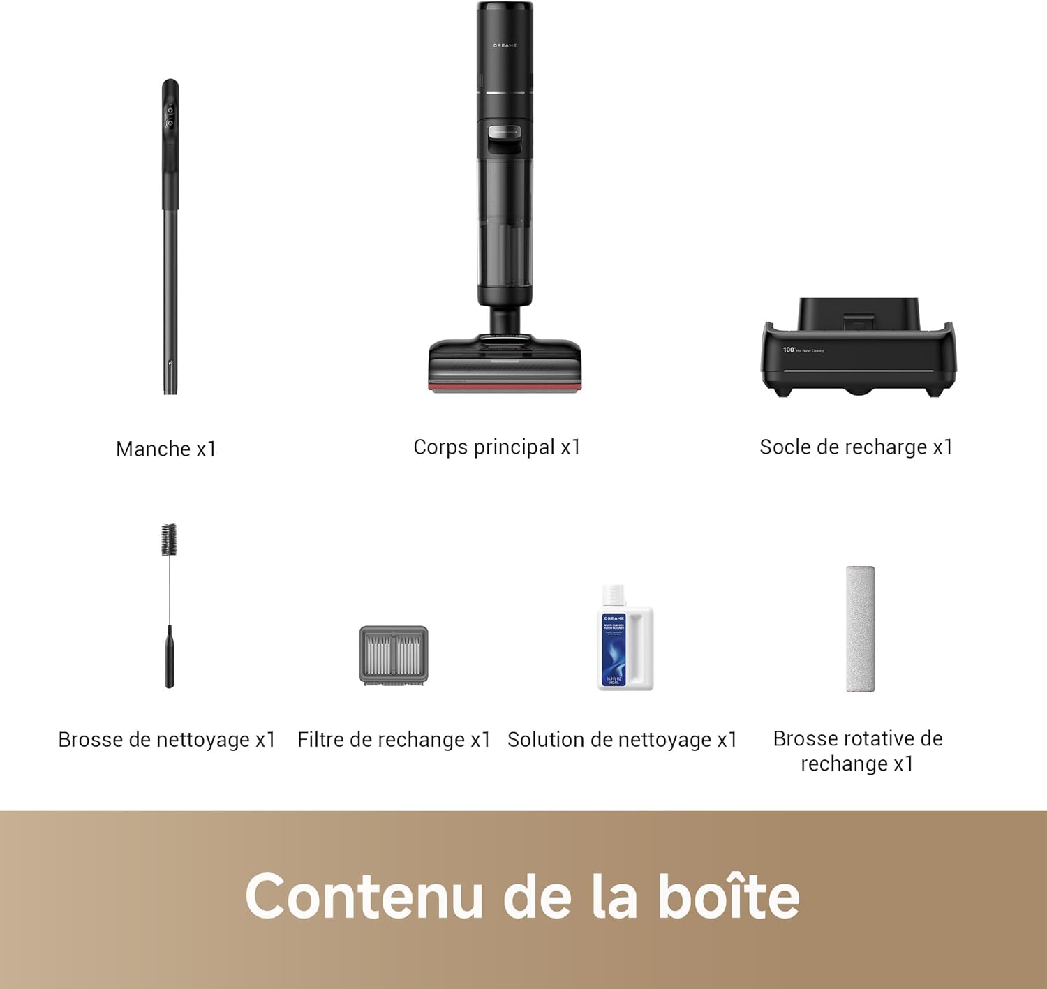 DREAME H15 Pro Aspirateur Laveur Sec Et Humide