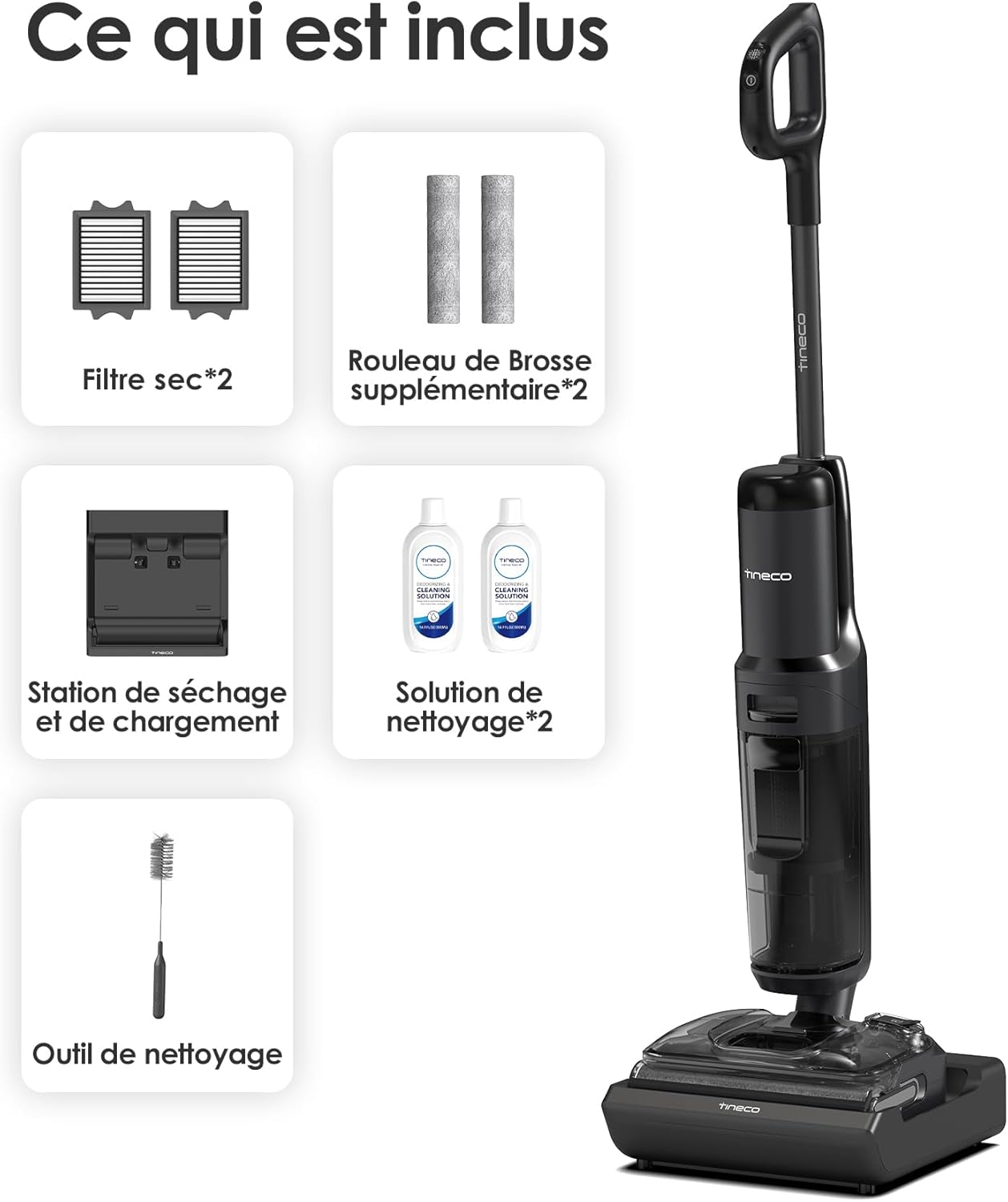 Aspirateur Laveur Tineco Floor One S7 Stretch Ultra