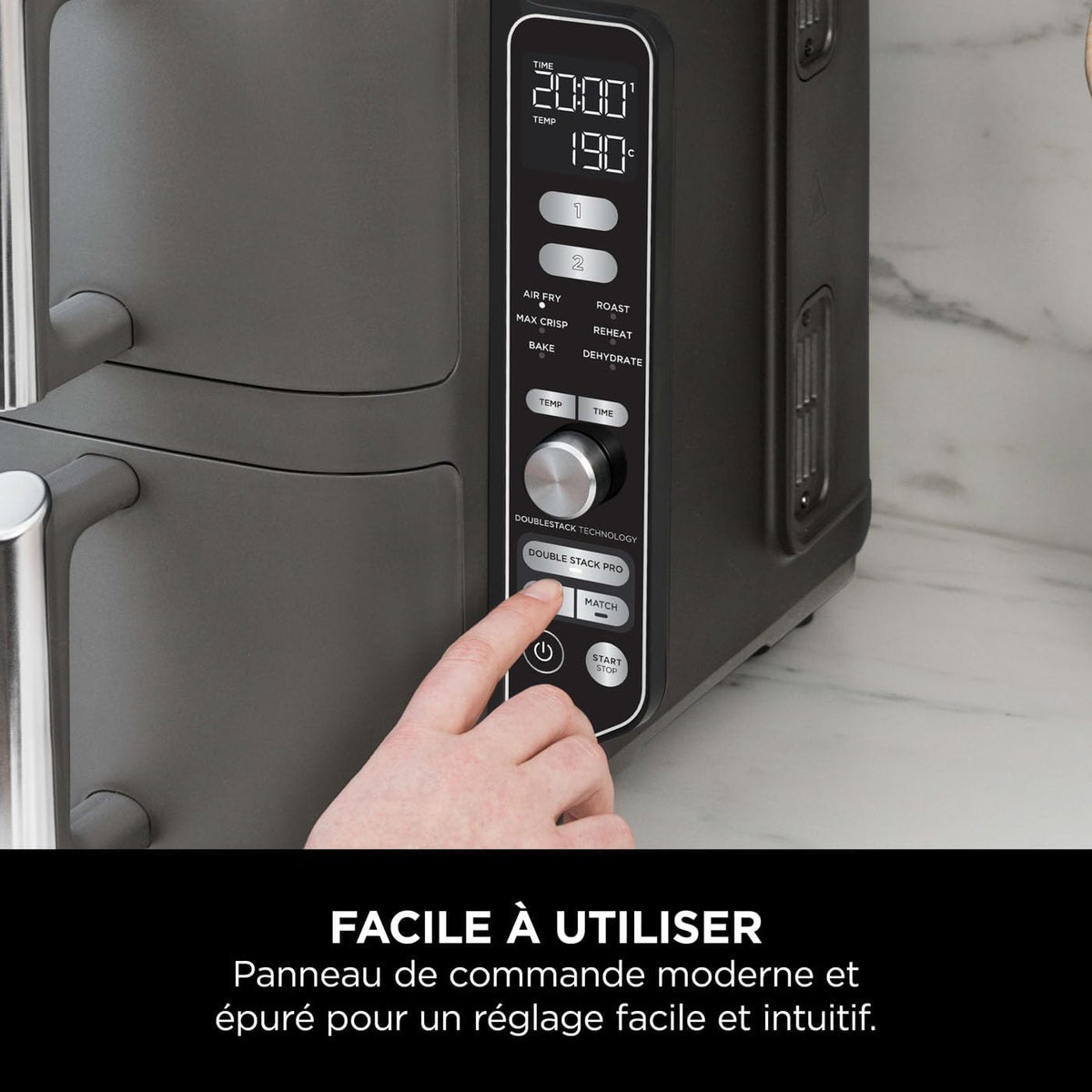 Air fryer Ninja Double Stack XL 9,5L SL400EU – photo 3