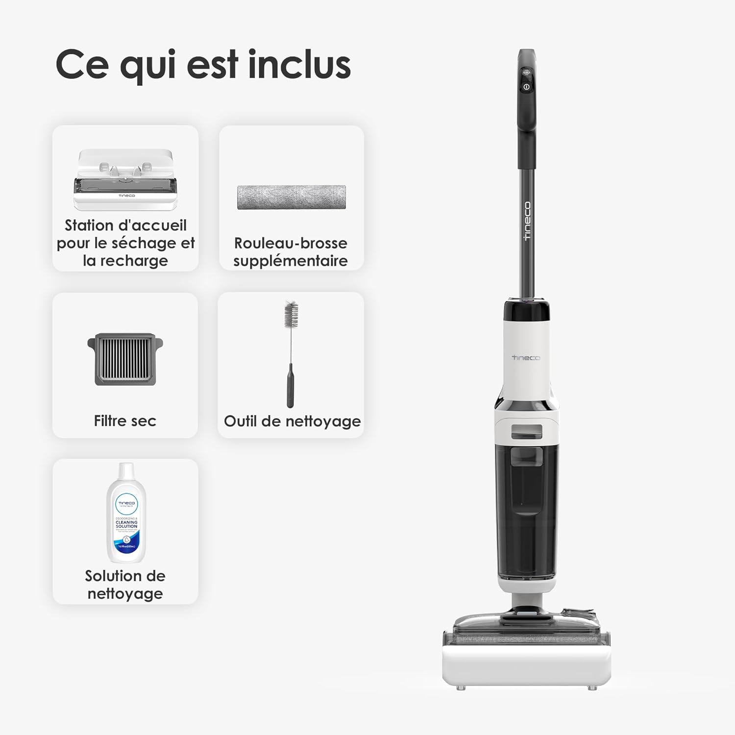 Aspirateur Laveur Tineco S6 Stretch Eau et Poussière