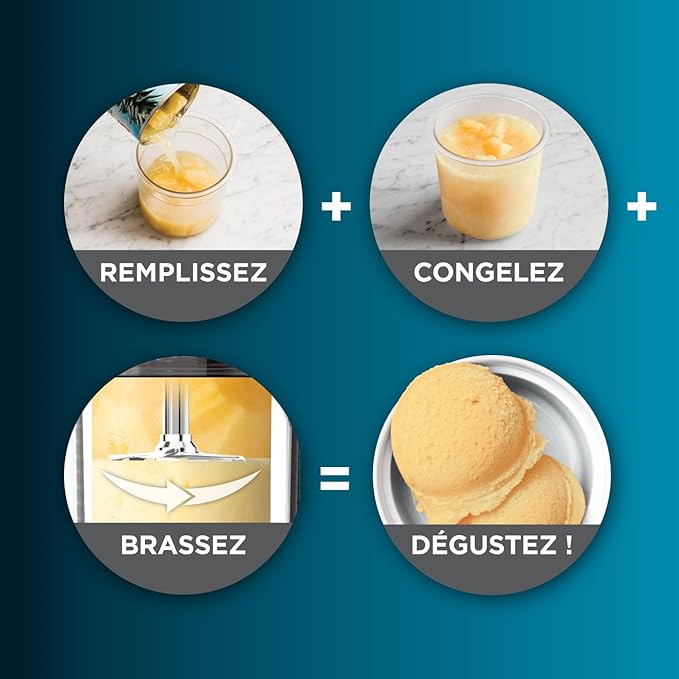 Ninja CREAMi Sorbetière & Fabrique à Desserts NC300EUCP