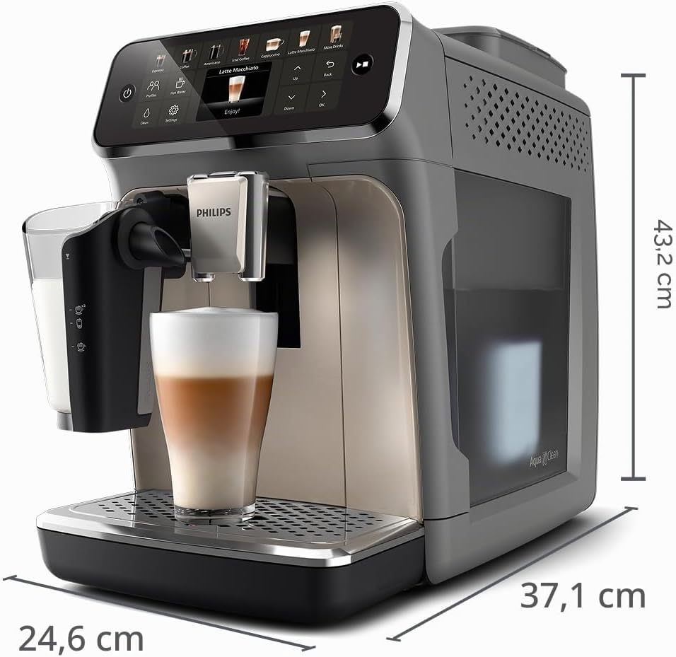 Machine à café Philips Série 4400, 12 boissons
