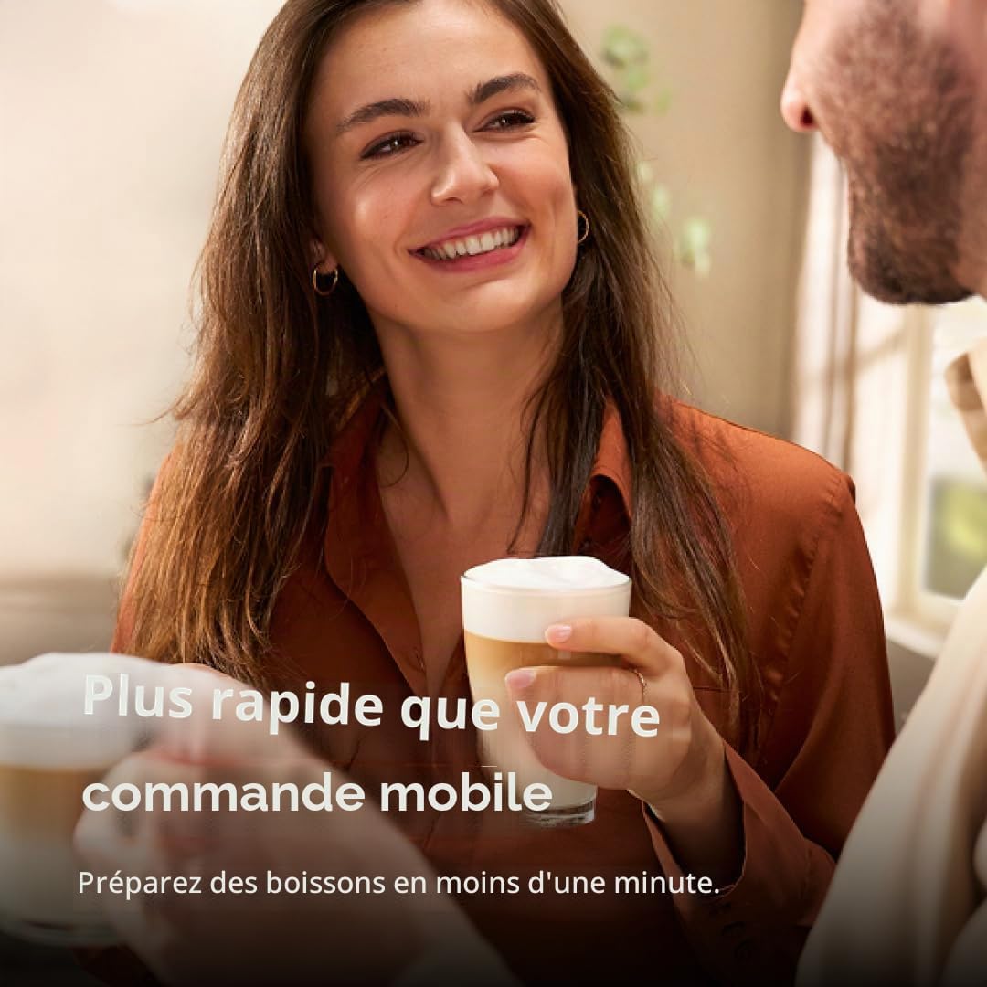 Machine à café Philips Série 4400, 12 boissons