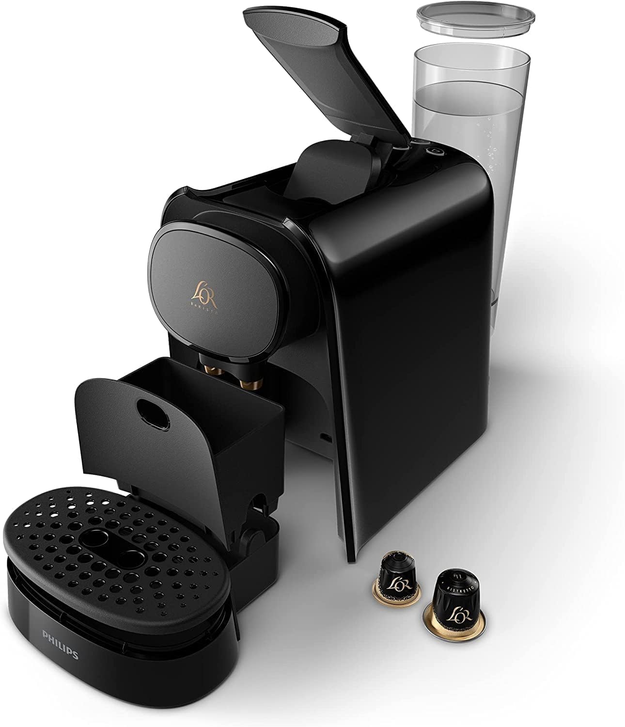 Machines à café L’OR Barista Noir 19BAR + 50 CAPSULES Cadeau