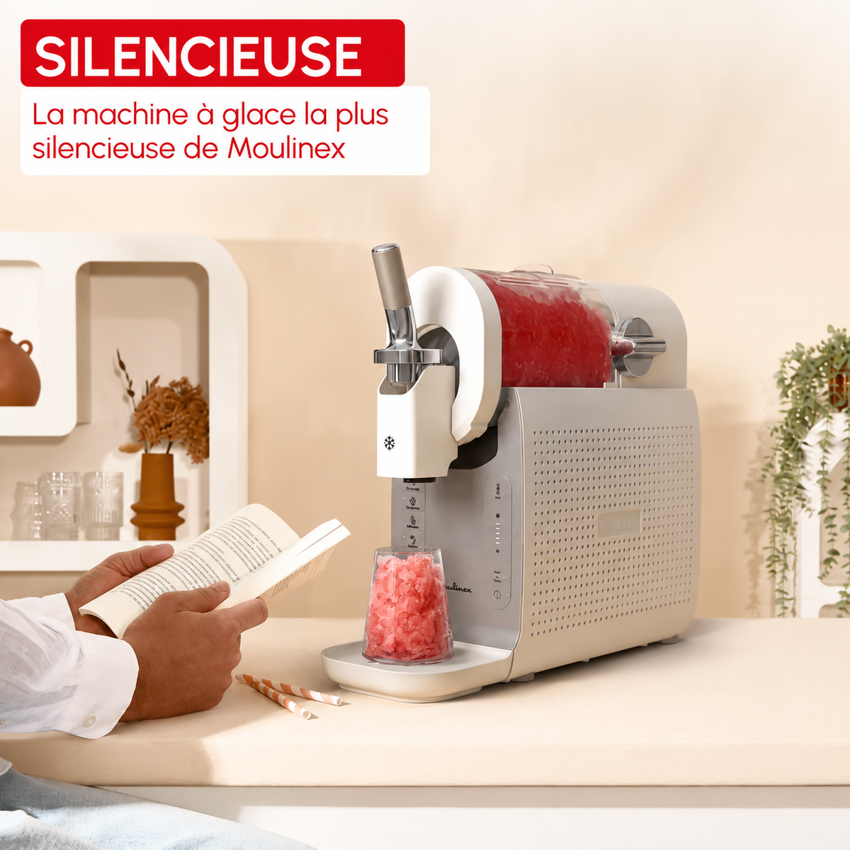 Sorbetière Moulinex Freezi  MJ803AF0