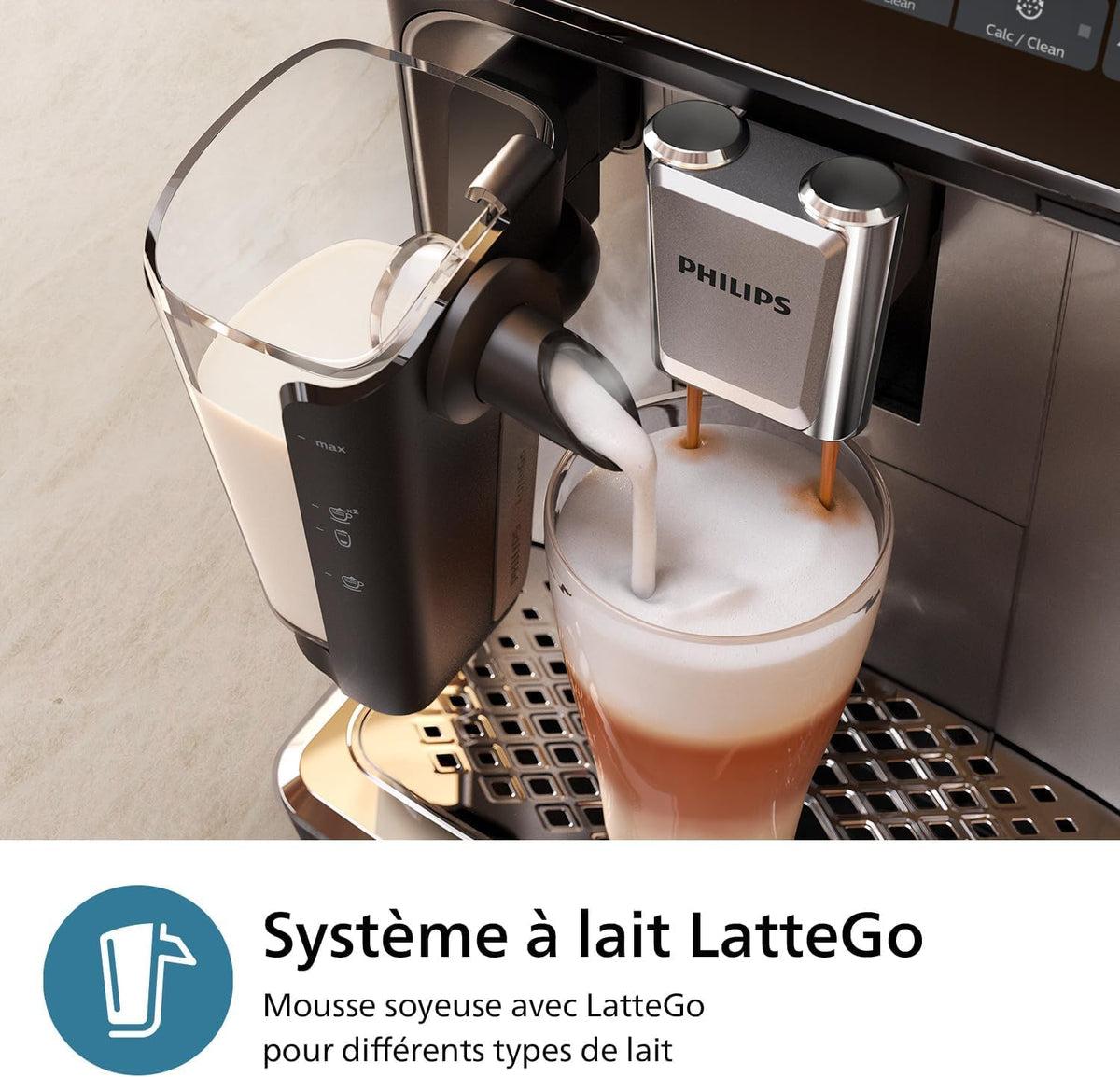 Machine à Café Philips Grain 3300, 6 Boissons