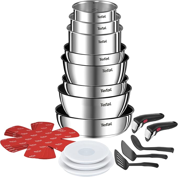 Tefal Ingenio Batterie de cuisine 20 pièces L897SK04