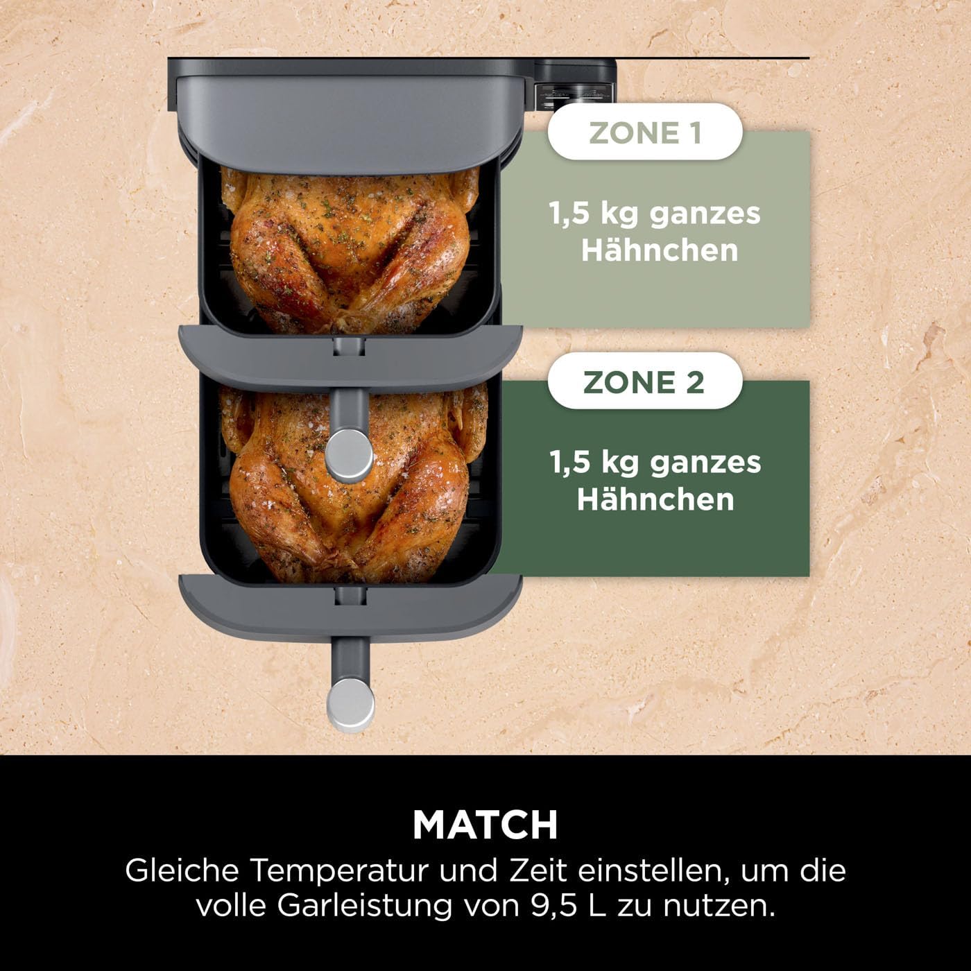 Ninja 9,5L Double Stack XL  SL400EU